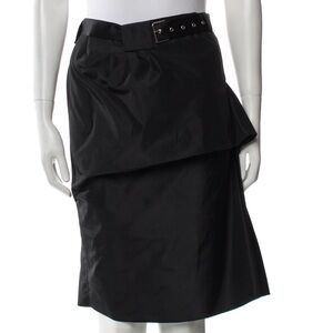 Marc Jacobs Silk Black Women's Skirt